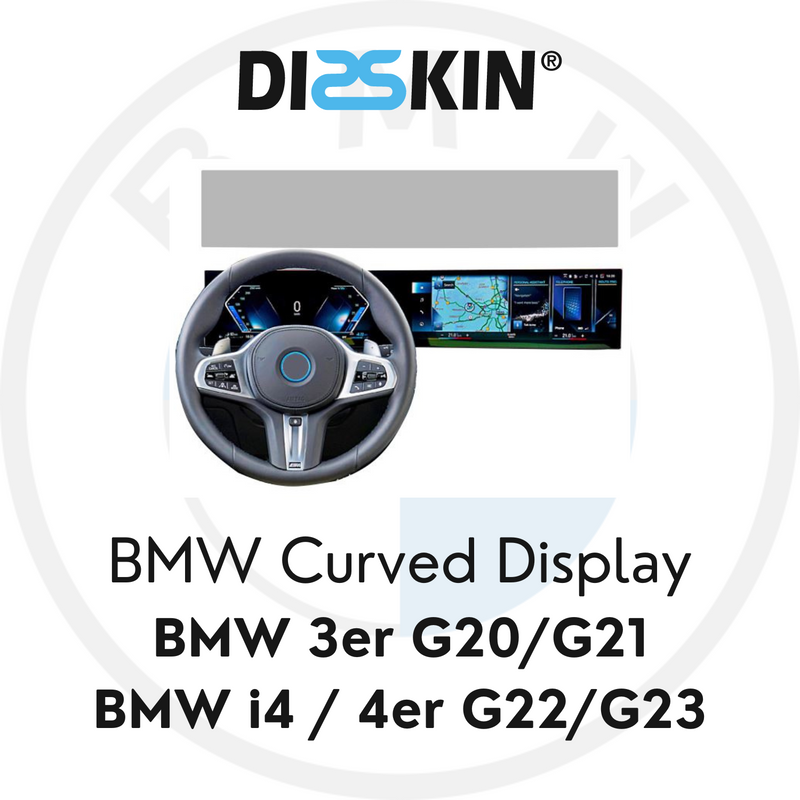 Laden Sie das Bild in Galerie -Viewer, Disskin Displayschutzfolie BMW Curved Display für BMW 3er / 4er / i4 G20/G21/G22/G23/G26 G2x