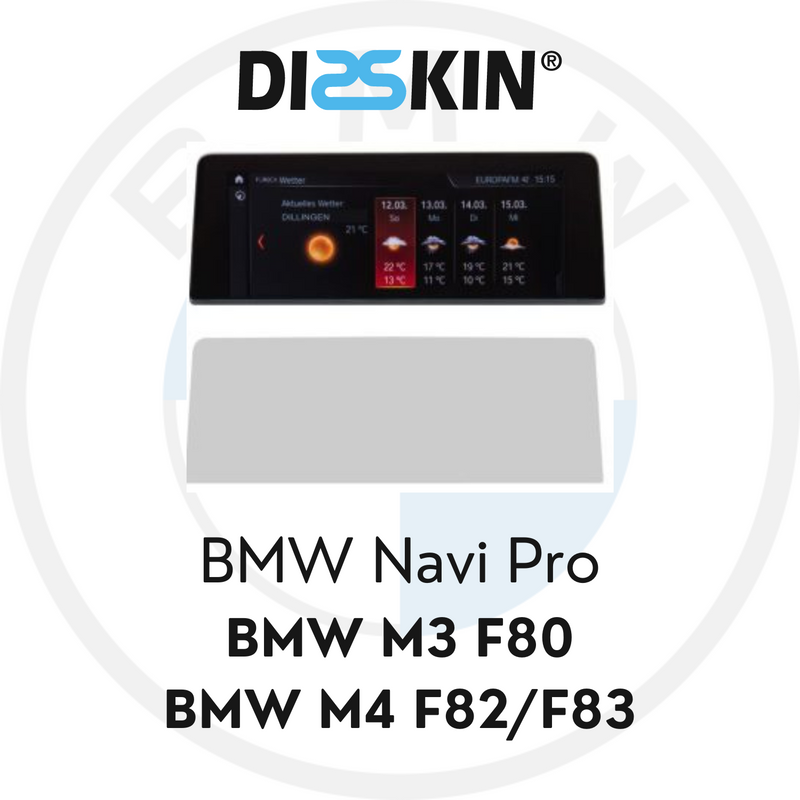 Laden Sie das Bild in Galerie -Viewer, Disskin Displayschutzfolie BMW Navi Professional für BMW M3 / M4 F80/F82/F83 F8x