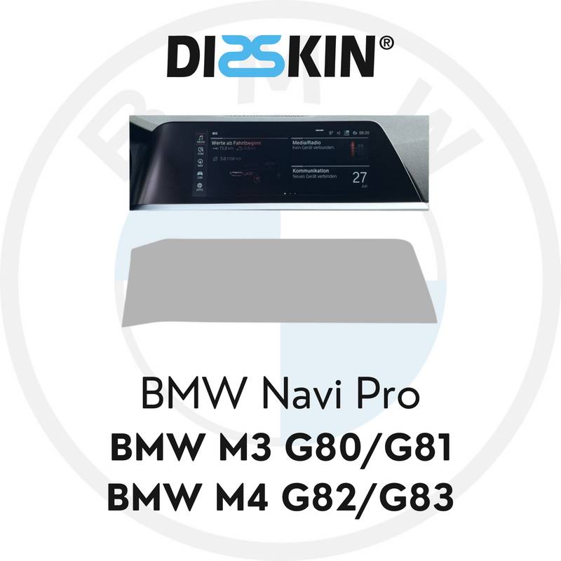Laden Sie das Bild in Galerie -Viewer, Disskin Displayschutzfolie BMW Navi Pro Display für BMW M3 G80/G81 / M4 G82/G83 G8x