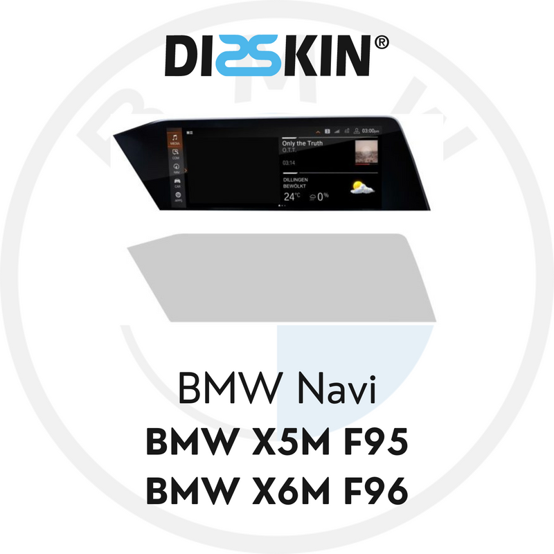 Laden Sie das Bild in Galerie -Viewer, Disskin Displayschutzfolie BMW Navi für BMW X5M / X6M F95/F96