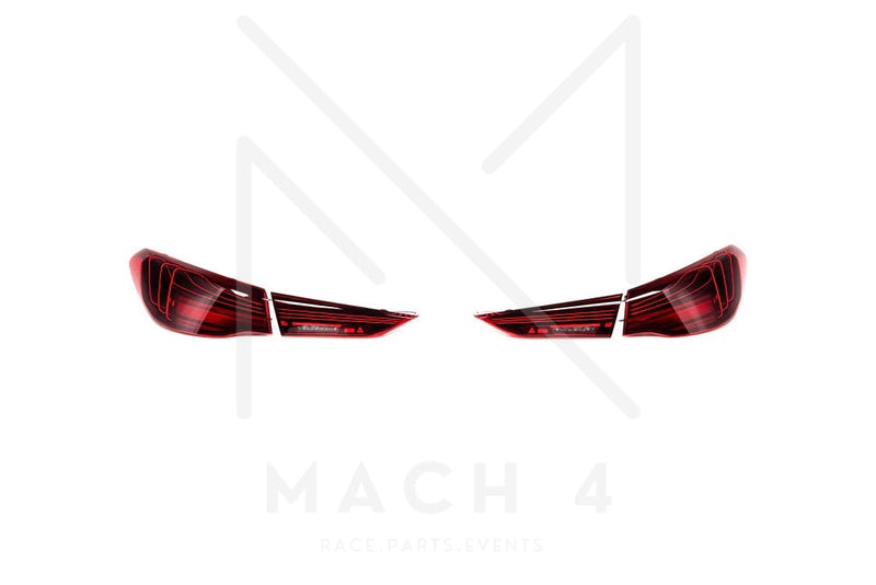 Laden Sie das Bild in Galerie -Viewer, BMW M Laser Rücklichter / Rückleuchten Nachrüstungsset / Tail Light - passend für BMW G82 / G22 / G26 / i4 - 63215A37ABx