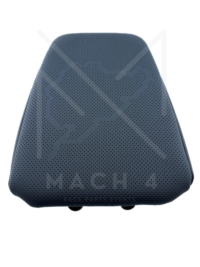 Laden Sie das Bild in Galerie -Viewer, BMW M Einleger Kopfstütze Nürburgring Leder Nappa schwarz Set / Headrest insert Nürburgring leather black für BMW M3 G80/G81 & M4 G82/G83