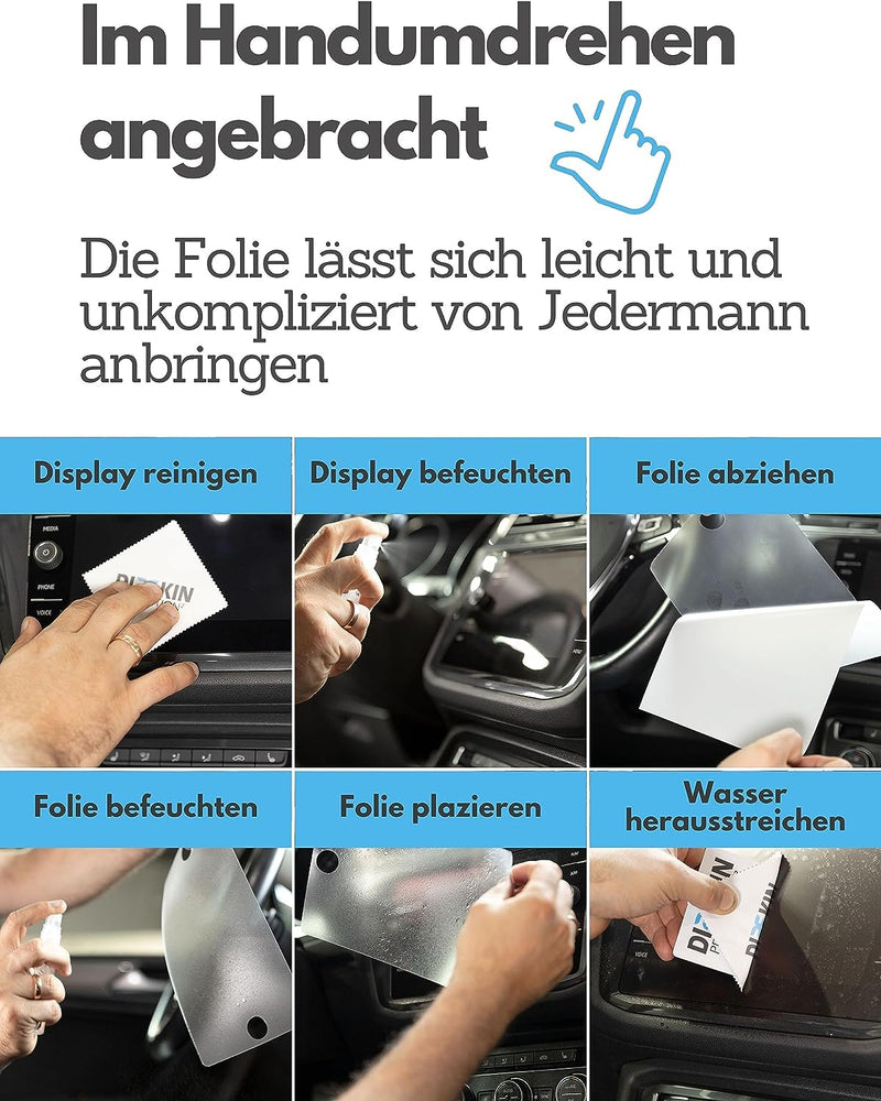 Laden Sie das Bild in Galerie -Viewer, Disskin Displayschutzfolie BMW Navi Pro Display für BMW M3 G80/G81 / M4 G82/G83 G8x