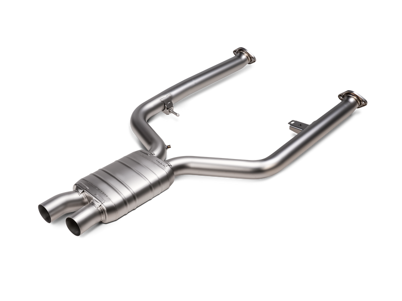 Laden Sie das Bild in Galerie -Viewer, Akrapovic Evolution Link Pipe set Titanium für BMW M2 G87 - E-BM/T/12
