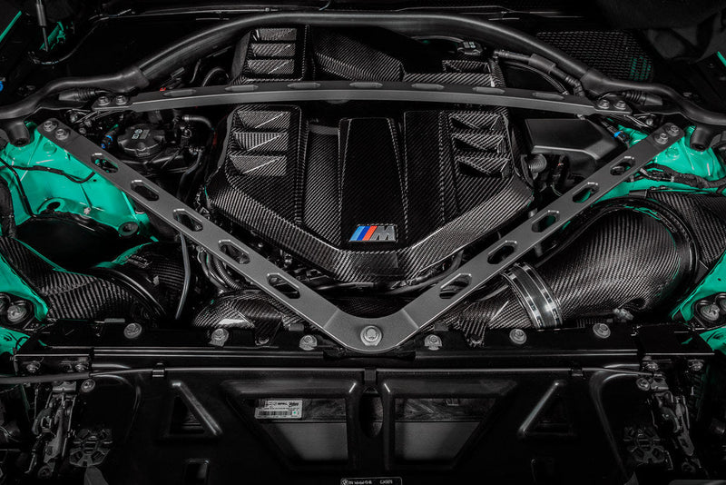 Laden Sie das Bild in Galerie -Viewer, Eventuri Carbon Motorabdeckung / Engine Cover für BMW M2 G87 S58 Motor
