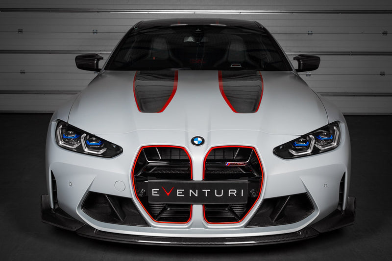 Laden Sie das Bild in Galerie -Viewer, Eventuri Carbon Scoops für BMW M3 G80/G81 / M4 G82/G83 G8x S58 Motor - EVE-G8XM-CF-SC