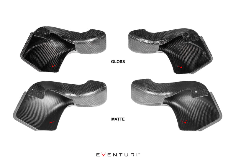 Laden Sie das Bild in Galerie -Viewer, Eventuri Carbon Scoops für BMW M3 G80/G81 / M4 G82/G83 G8x S58 Motor - EVE-G8XM-CF-SC