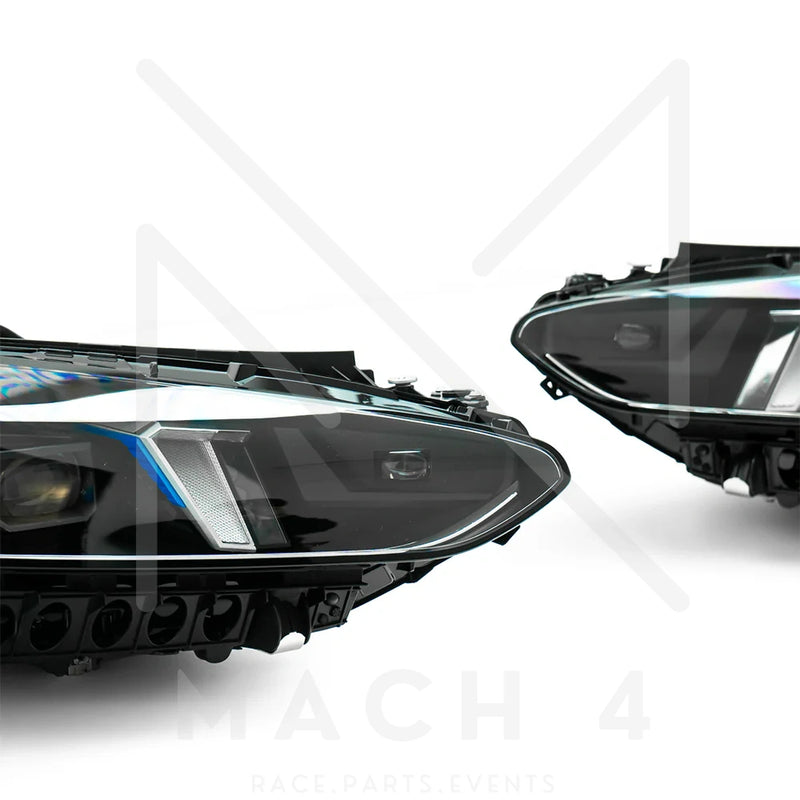 Laden Sie das Bild in Galerie -Viewer, BMW Original LCI adaptive LED Scheinwerfer Black Line / LCI LED adaptive Headlights für BMW M3 G80/G81 / M4 G82/G83 - 63115B35F59/63115B35F60