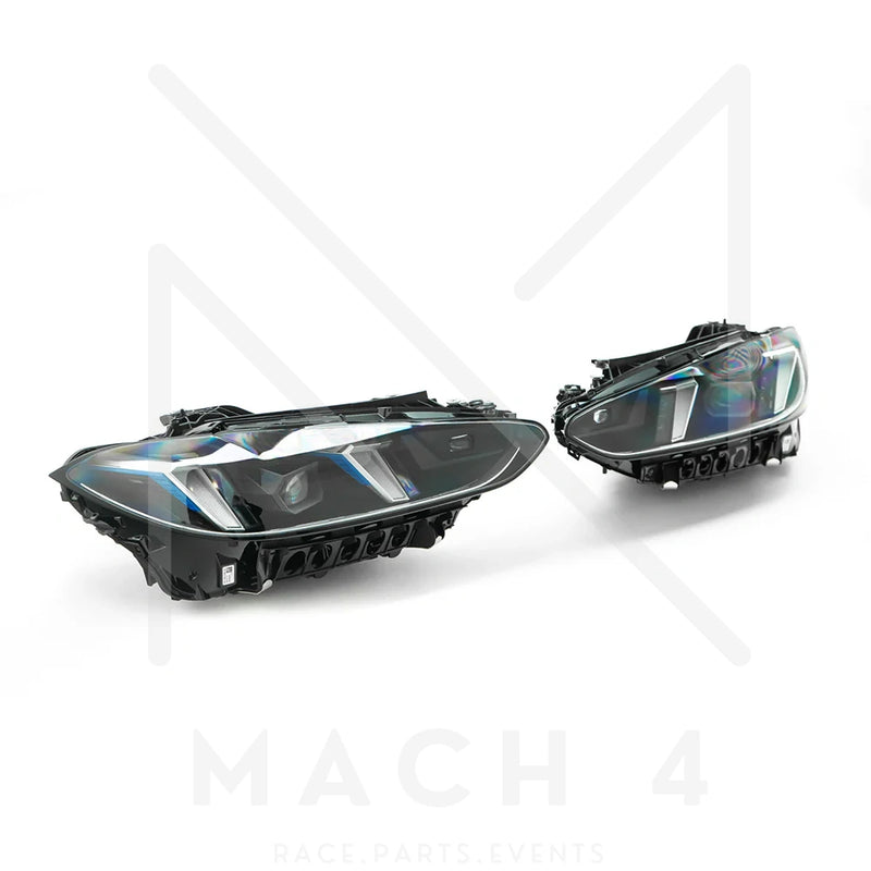 Laden Sie das Bild in Galerie -Viewer, BMW Original LCI adaptive LED Scheinwerfer Black Line / LCI LED adaptive Headlights für BMW M3 G80/G81 / M4 G82/G83 - 63115B35F59/63115B35F60