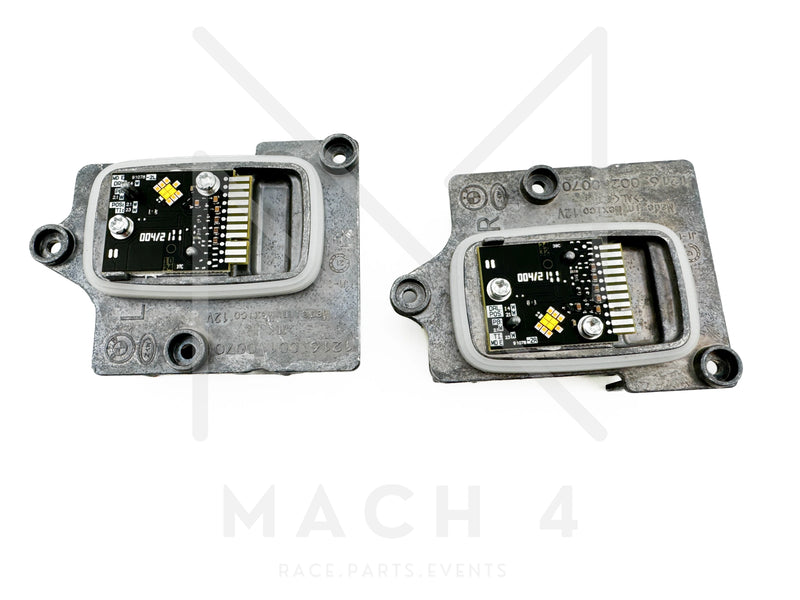 Laden Sie das Bild in Galerie -Viewer, Mach 4 Tagfahrlichter Module + Kühlkörper DRL yellow light / gelb / Motorsport für BMW M2 G87