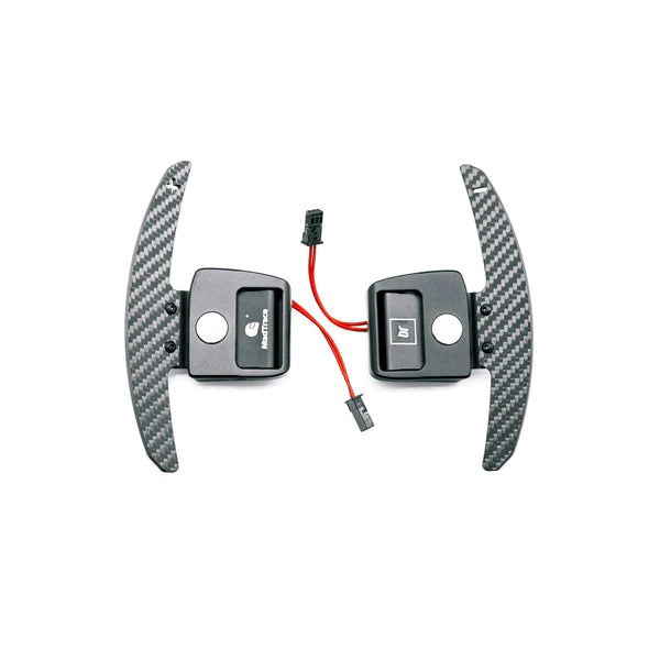Laden Sie das Bild in Galerie -Viewer, JQ Werks MADTRACE® BMW E Series Clubsport Magnetic Paddle Shifters / Magnet Schaltwippen für BMW 1er M Coupé E82