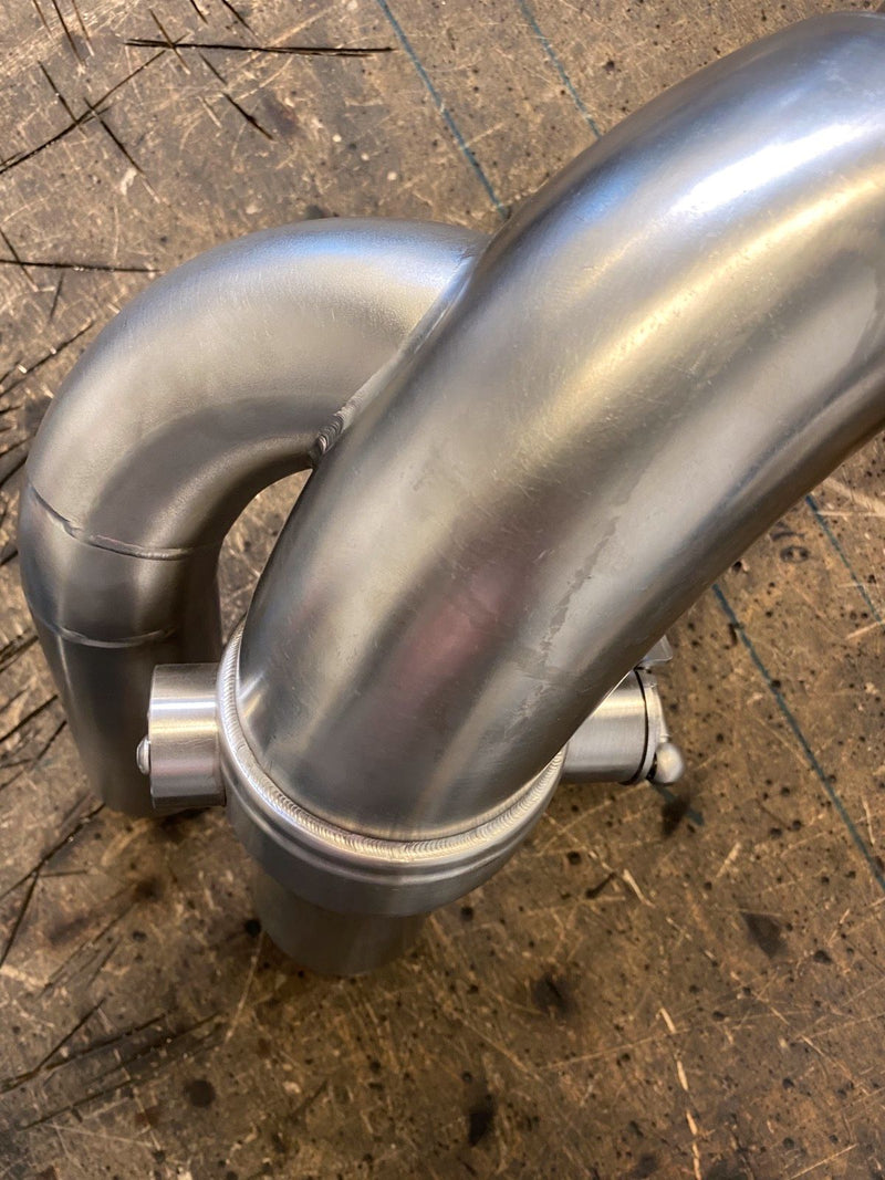 Laden Sie das Bild in Galerie -Viewer, MH-Pipes Link Pipes / Vorschalldämpfer Ersatzrohre für Porsche 911 991.1/991.2 GT3/GT3 RS