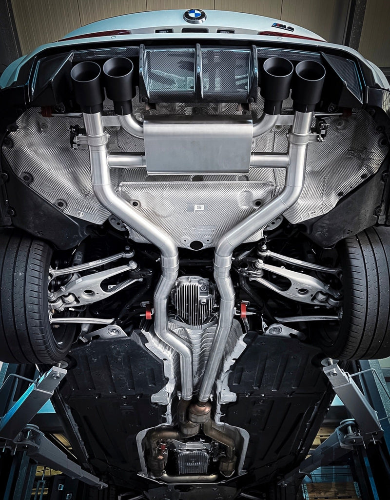 Laden Sie das Bild in Galerie -Viewer, MH-Pipes 3" Abgasanlage für BMW M2 G87 mit ECE-Zulassung