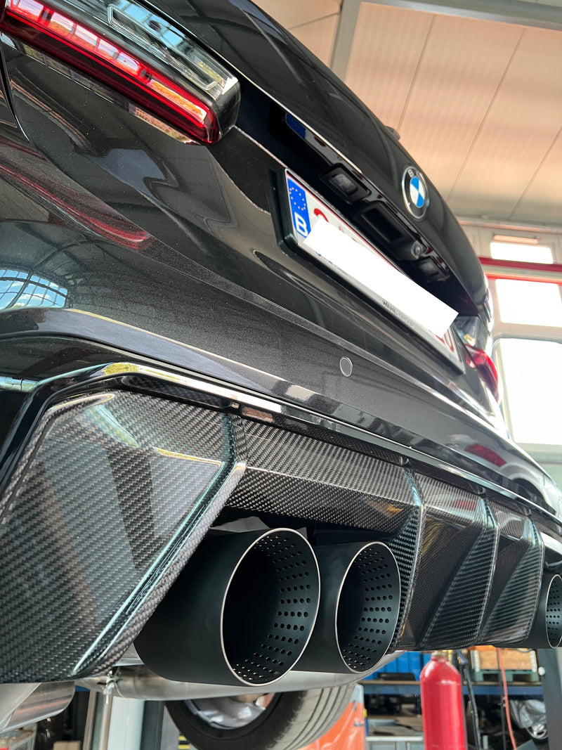 Laden Sie das Bild in Galerie -Viewer, MH-Pipes 3" Abgasanlage für BMW M2 G87 mit ECE-Zulassung