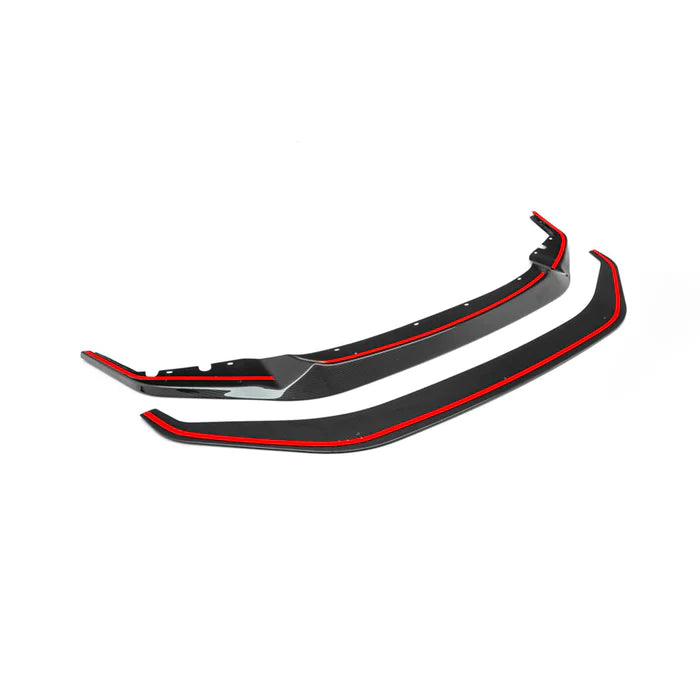 Laden Sie das Bild in Galerie -Viewer, R44/MHC+ GT Style Carbon Front Splitter / Frontlippe 2-Teilig für BMW M2 Competition F87 / M2 CS F87