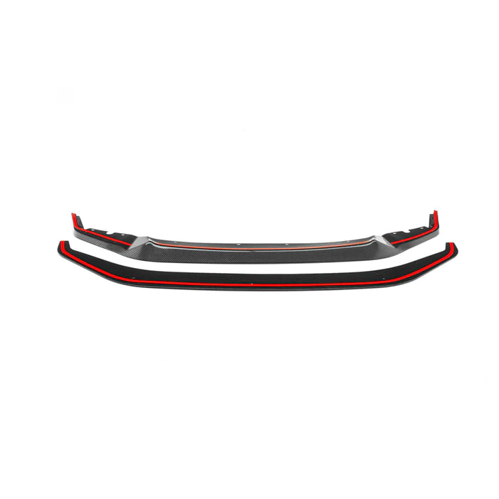 Laden Sie das Bild in Galerie -Viewer, R44/MHC+ GT Style Carbon Front Splitter / Frontlippe 2-Teilig für BMW M2 Competition F87 / M2 CS F87