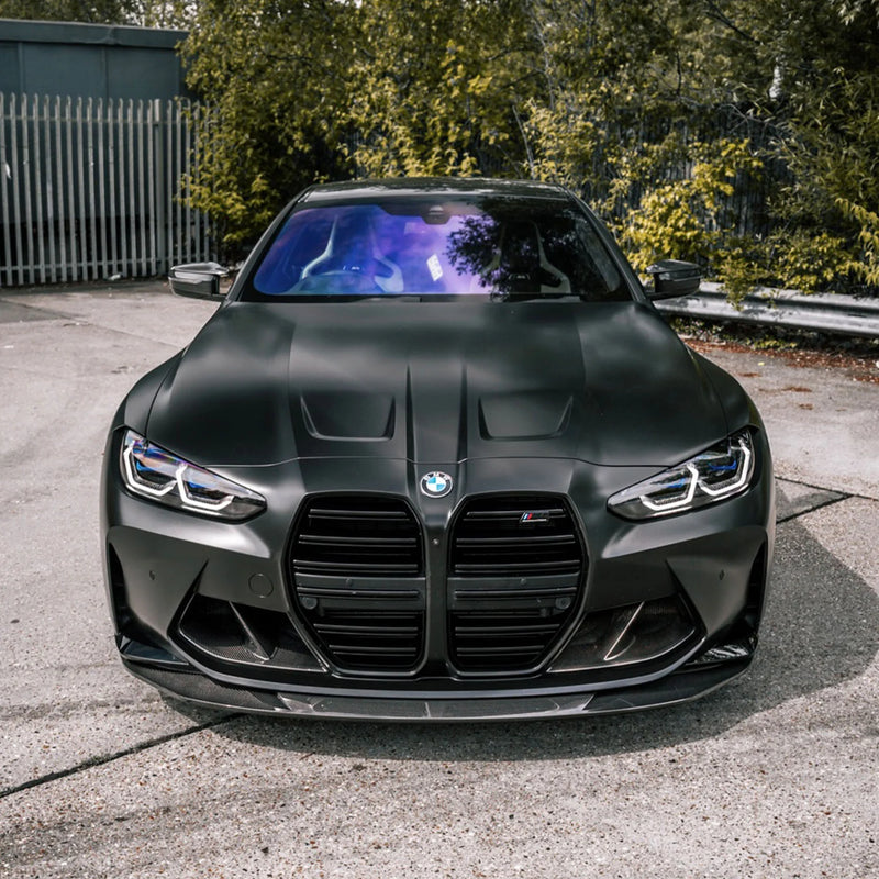 Laden Sie das Bild in Galerie -Viewer, R44/MHC+ Carbon Lufteinlässe Front OEM-Style / Air Ducts OEM für BMW M3 G80/G81 / M4 G82/G83