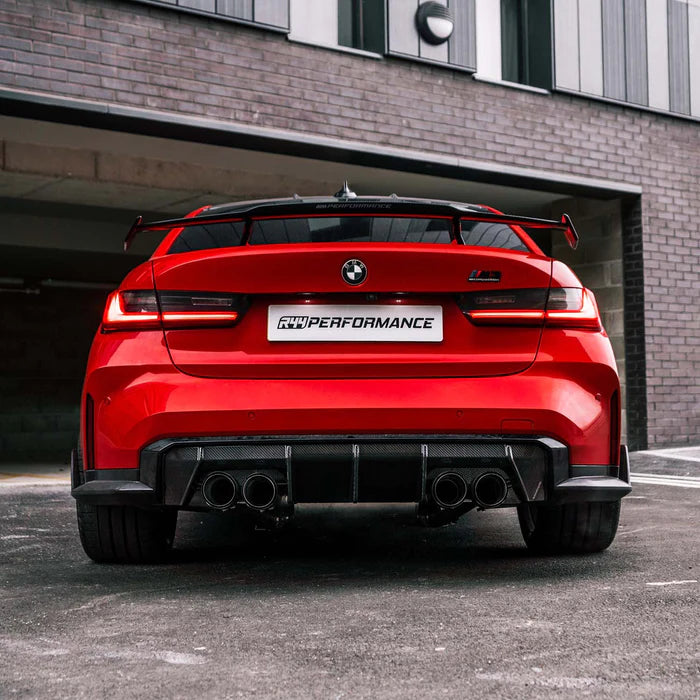 Laden Sie das Bild in Galerie -Viewer, R44/MHC+ Carbon Diffusor Performance Style für BMW M3 G80/G81 / M4 G82/G83