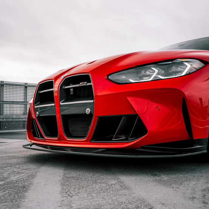 Laden Sie das Bild in Galerie -Viewer, R44/MHC+ Carbon Lufteinlässe Front / Air Ducts für BMW M3 G80/G81 / M4 G82/G83