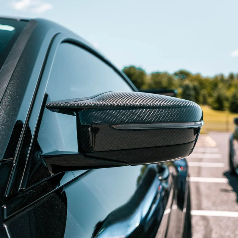 Laden Sie das Bild in Galerie -Viewer, R44/MHC Carbon Mirror Covers Spiegelkappen für BMW 2er M240i G42