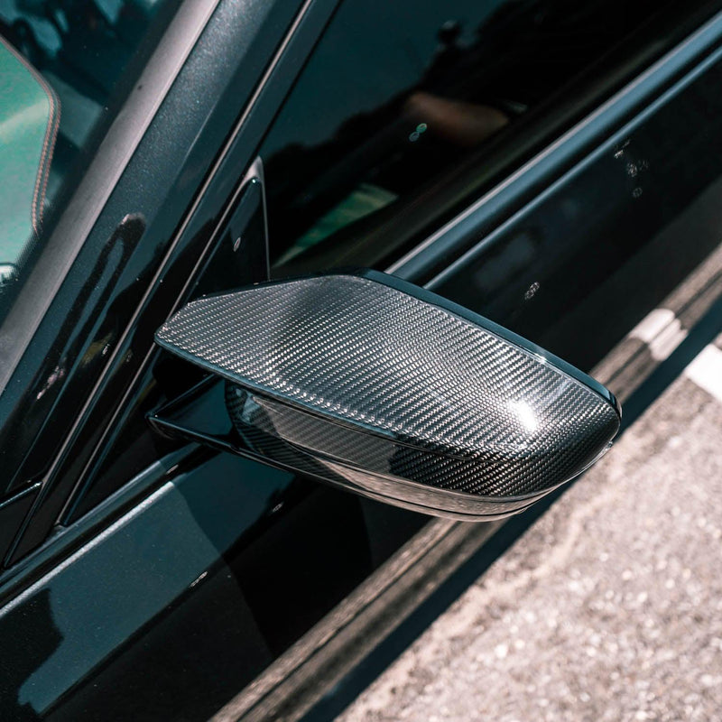Laden Sie das Bild in Galerie -Viewer, R44/MHC Carbon Mirror Covers Spiegelkappen für BMW 2er M240i G42