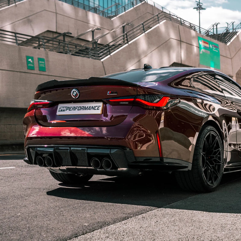 Laden Sie das Bild in Galerie -Viewer, R44/MHC+ Carbon Ducktail Style / Heckspoiler / Hecklippe für BMW M4 G82
