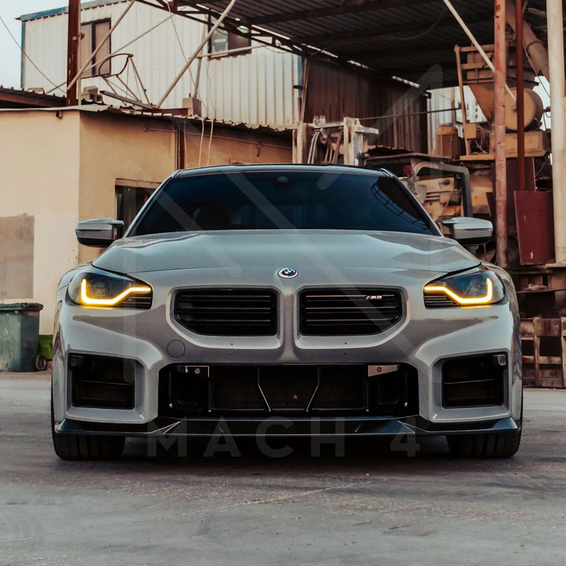 Laden Sie das Bild in Galerie -Viewer, R44/MHC Edition 1 Carbon Front Splitter / Frontlippe für BMW M2 G87
