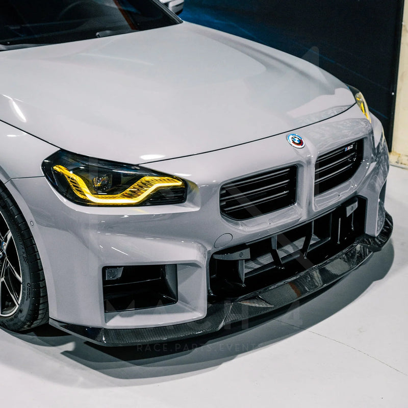 Laden Sie das Bild in Galerie -Viewer, R44/MHC Edition 1 Carbon Front Splitter / Frontlippe für BMW M2 G87
