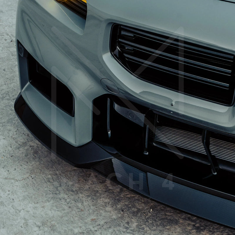 Laden Sie das Bild in Galerie -Viewer, R44/MHC Edition 1 Carbon Front Splitter / Frontlippe für BMW M2 G87