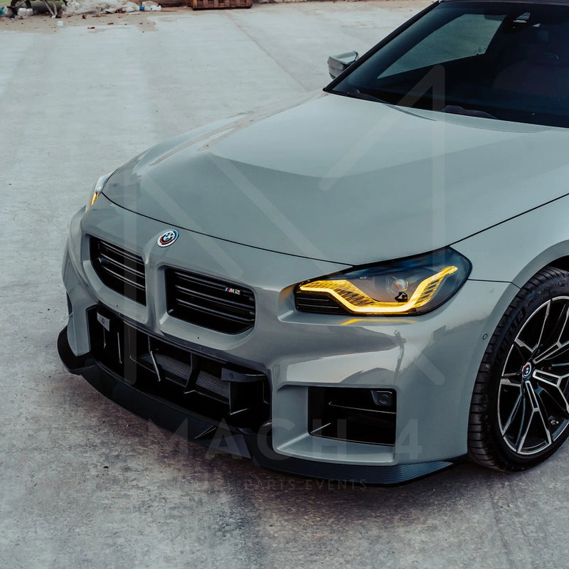 Laden Sie das Bild in Galerie -Viewer, R44/MHC Edition 1 Carbon Front Splitter / Frontlippe für BMW M2 G87
