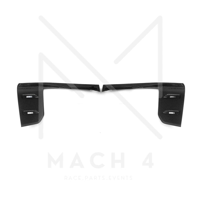 Laden Sie das Bild in Galerie -Viewer, R44/MHC Carbon Frontsplitter / Frontlippe Performance-Style für BMW M2 G87