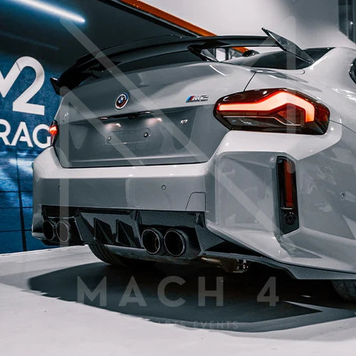 Laden Sie das Bild in Galerie -Viewer, R44/MHC Edition 1 Carbon Diffusor 3-Teilig für BMW M2 G87