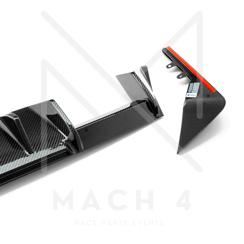 Laden Sie das Bild in Galerie -Viewer, R44/MHC Edition 1 Carbon Diffusor 3-Teilig für BMW M2 G87