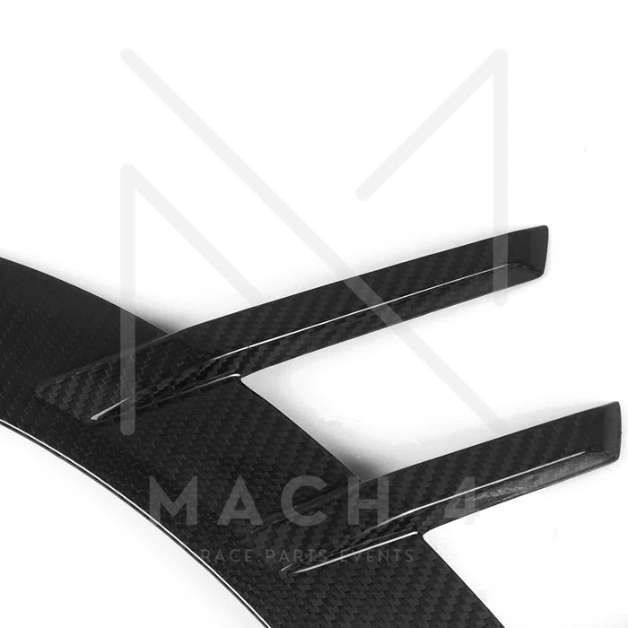 Laden Sie das Bild in Galerie -Viewer, R44/MHC Carbon Zierblenden Seitenwand hinten Radkasten Performance-Style für BMW M2 G87