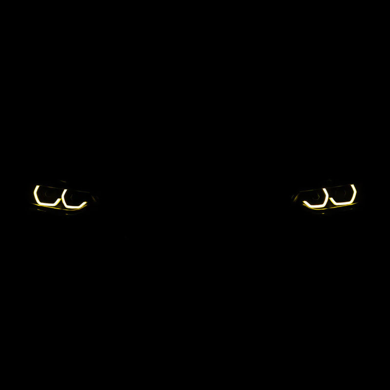 Laden Sie das Bild in Galerie -Viewer, Mach 4 Tagfahrlichter Chips/Platinen DRL yellow light / gelb / Motorsport für BMW M2 Competition / M2 CS F87