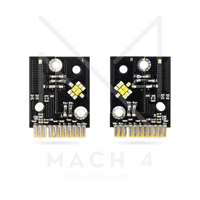 Laden Sie das Bild in Galerie -Viewer, Mach 4 Tagfahrlichter Chips/Platinen DRL yellow light / gelb / Motorsport für BMW M240i G42