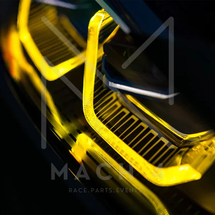 Laden Sie das Bild in Galerie -Viewer, Motorsport+ CSL-Style Tagfahrlichter Module DRL yellow light / gelb / Motorsport für BMW M3 G80/G81 / M4 G82/G83 G8x
