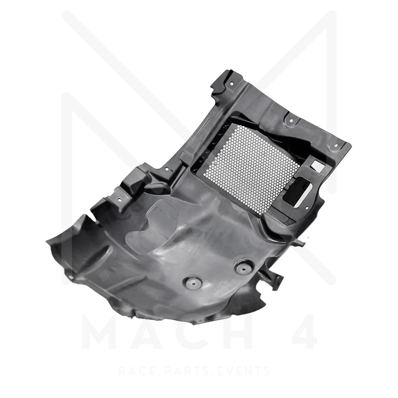 Laden Sie das Bild in Galerie -Viewer, Mach 4 Radhaus Gitter / Race Gitter / Enhanced Clearance Front Wheel Arch Kit für BMW M2 G87