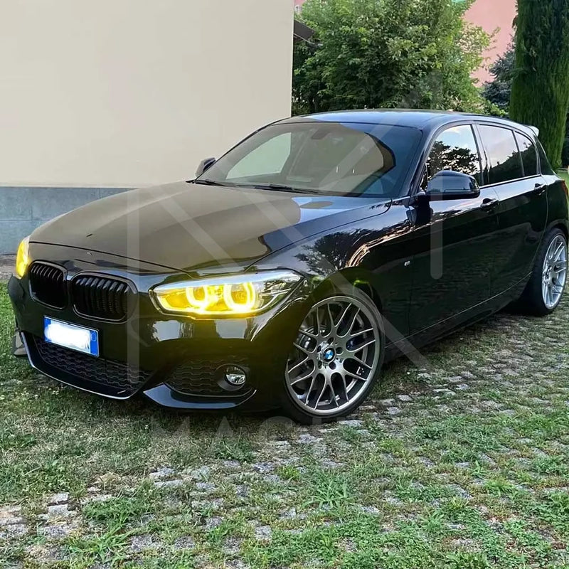 Laden Sie das Bild in Galerie -Viewer, Mach 4 DRL yellow light / Tagfahrlichter gelb / Platinen inkl. Kühlkörper Motorsport für BMW 1er / M140i F20/F21 LCI