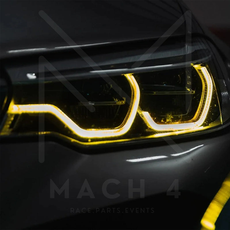 Laden Sie das Bild in Galerie -Viewer, Mach 4 DRL yellow Tagfahrlichter inkl. Kühlkörper light / gelb / Motorsport für BMW M5 F90 Pre LCI