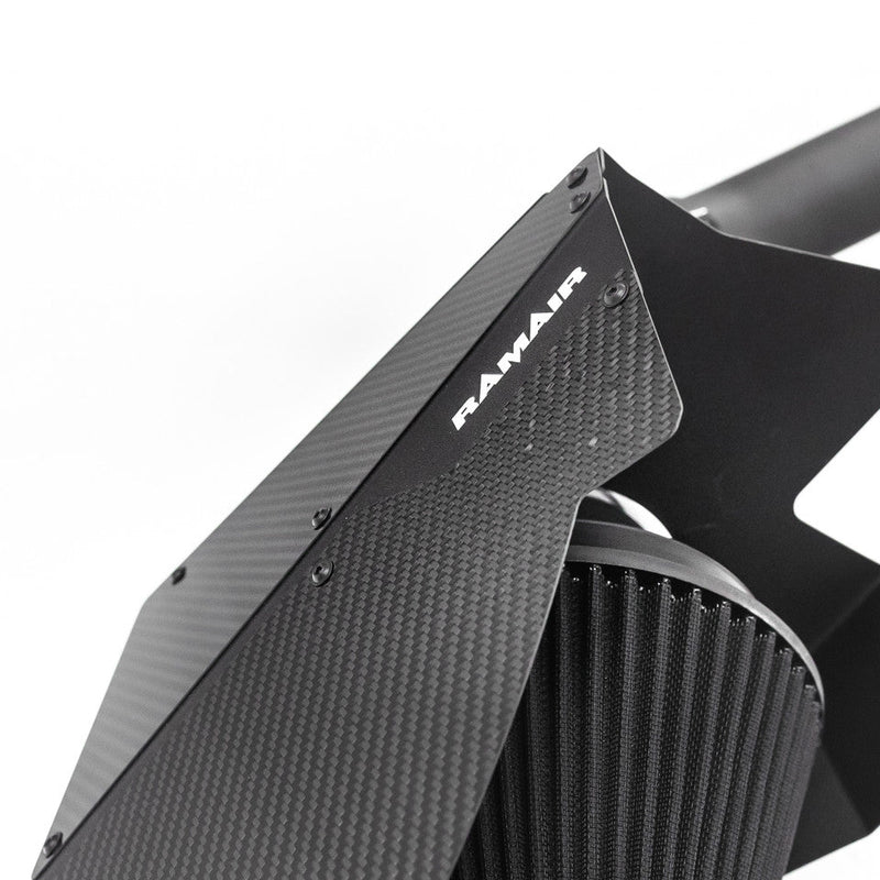 Laden Sie das Bild in Galerie -Viewer, Ramair Proarm Series offenes Ansaugkit / offene Ansaugung Carbon mit Zulassung / TÜV für BMW M2 G87 S58 - PRK-276-BK