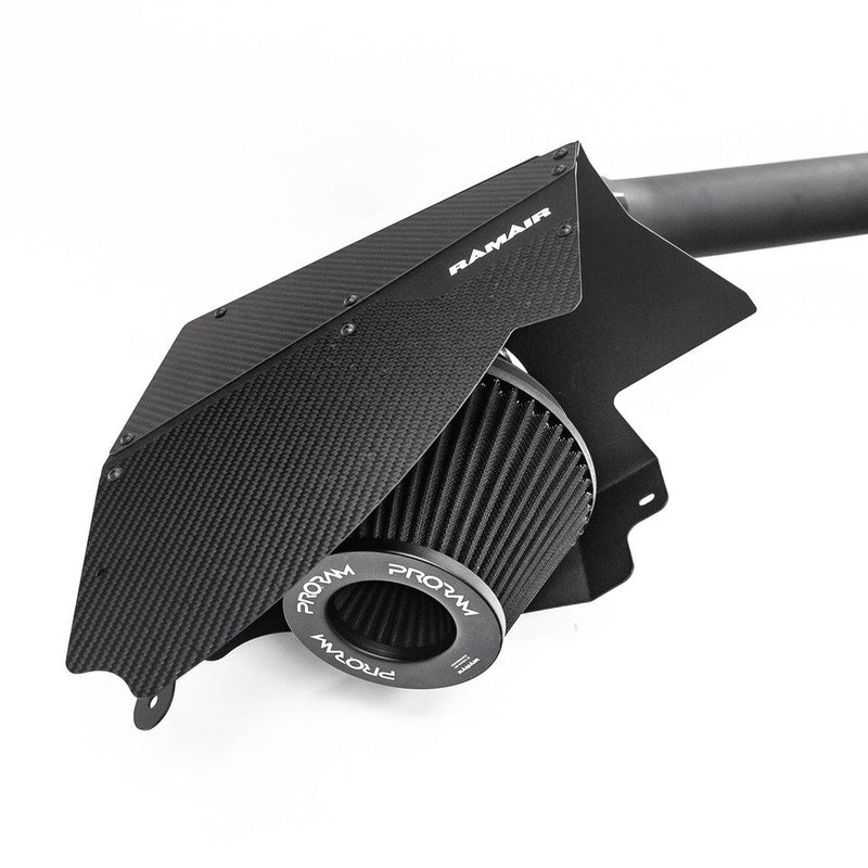 Laden Sie das Bild in Galerie -Viewer, Ramair Proarm Series offenes Ansaugkit / offene Ansaugung Carbon mit Zulassung / TÜV für BMW M2 G87 S58 - PRK-276-BK