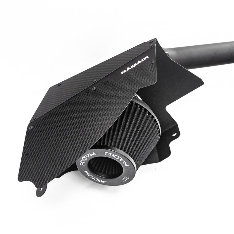 Laden Sie das Bild in Galerie -Viewer, Ramair Proarm Series offenes Ansaugkit / offene Ansaugung Carbon mit Zulassung / TÜV für BMW M2 G87 S58 - PRK-276-BK