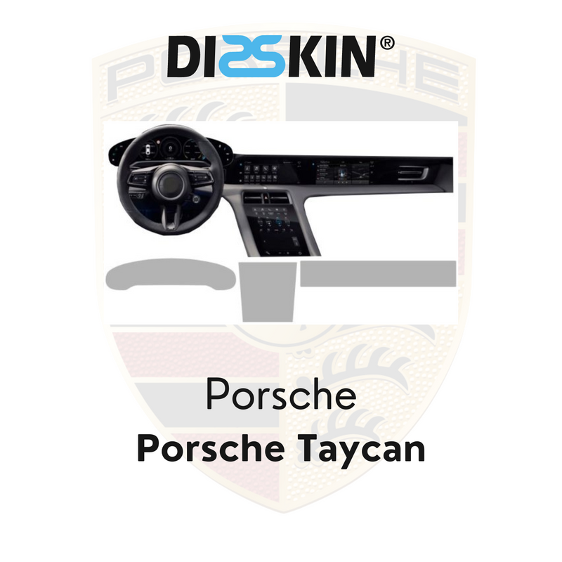 Laden Sie das Bild in Galerie -Viewer, Disskin Displayschutzfolien Set Porsche Displays für Porsche Taycan