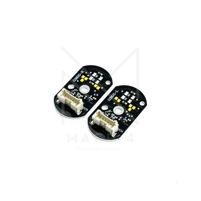 Laden Sie das Bild in Galerie -Viewer, R44 CSL-Style Tagfahrlichter Module DRL yellow light / gelb / Motorsport für BMW M5 F90 Pre LCI