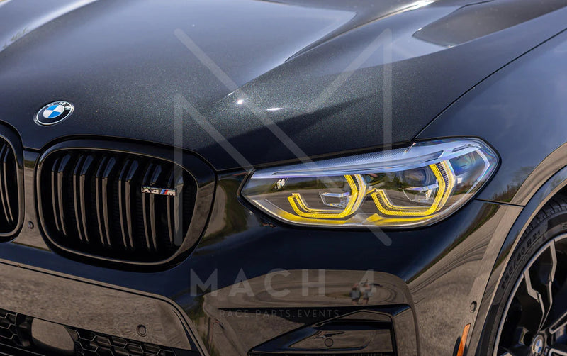 Laden Sie das Bild in Galerie -Viewer, R44 CSL-Style Tagfahrlichter Module DRL yellow light / gelb / Motorsport für BMW X3M F97 / X4M F98 Pre LCI
