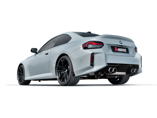 Akrapovic Titanium Downpipes mit 200 Zellen Kats für BMW M2 G87 - DP-BM/SS/8