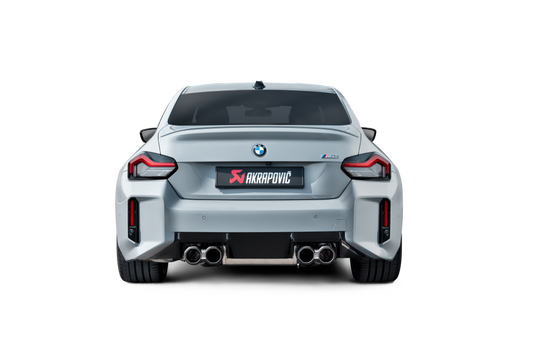 Akrapovic Titanium Downpipes mit 200 Zellen Kats für BMW M2 G87 - DP-BM/SS/8