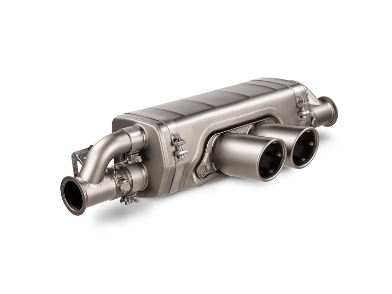 Laden Sie das Bild in Galerie -Viewer, Akrapovic Slip-On Race Titan Endschalldämpfer für Porsche 992 GT3 RS - (S-PO/TI/23)