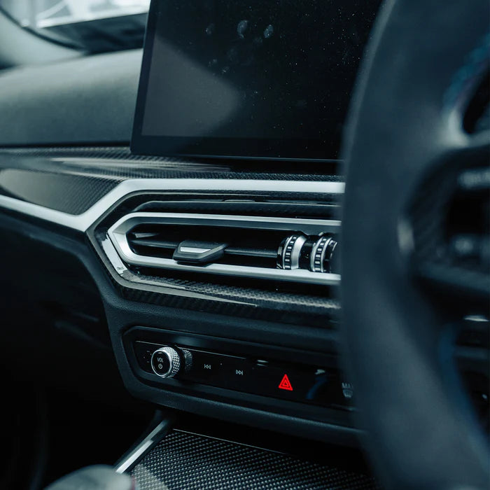 Laden Sie das Bild in Galerie -Viewer, SHFT Carbon glanz Air Vent Trim / Klima Interieur Abdeckung Lüftung für BMW M3 G80/G81 / M4 G82/G83